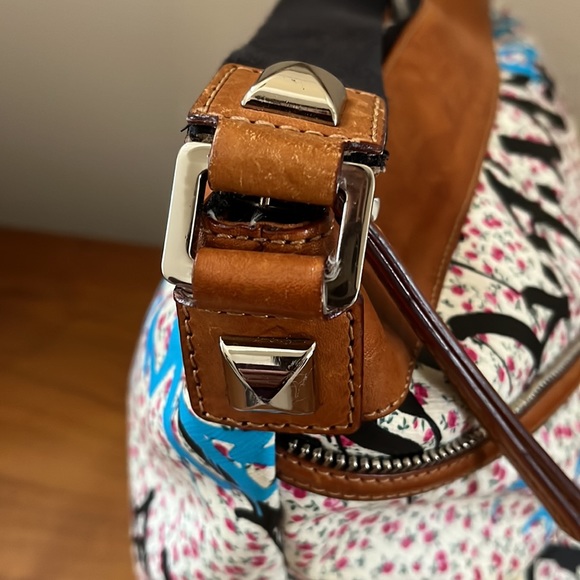 Authentic L.A.M.B Ditzy Graffiti Hobo Handbag - Picture 10 of 17